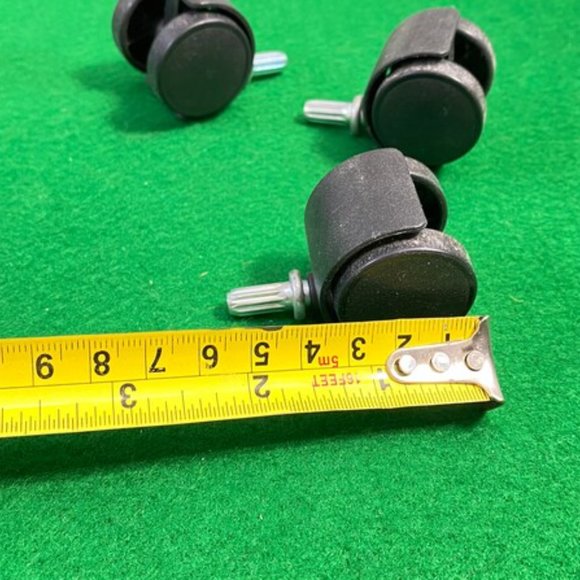 Caster Chair Company Casters S Replacement Casters, Set of 4, Softer Casters - Picture 5 of 8